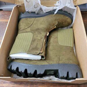Esteem Olive Bootie new in box